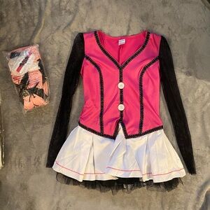 NWT Women’s Monster High Draculaura Costume with Original Packaging